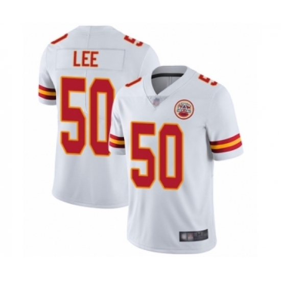 Youth Kansas City Chiefs #50 Darron Lee White Vapor Untouchable Limited Player Football Jersey - Ujersey