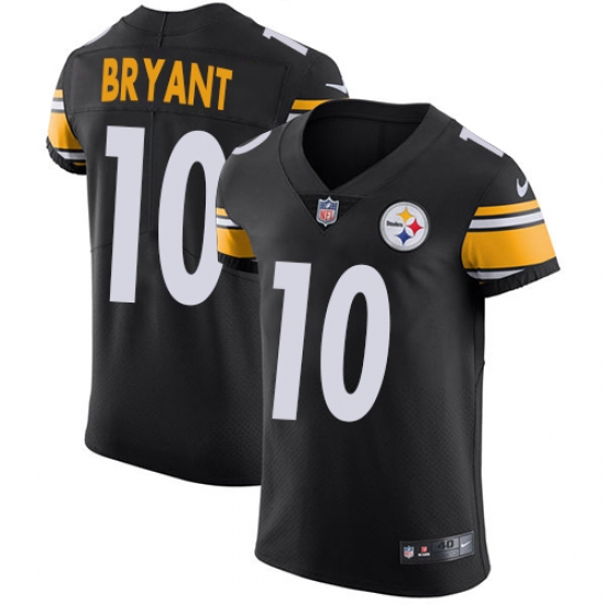 Men's Nike Pittsburgh Steelers #10 Martavis Bryant Black Team Color Vapor Untouchable Elite Player NFL Jersey - Ujersey
