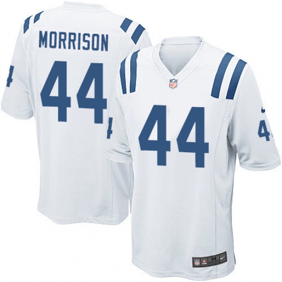 Men's Nike Indianapolis Colts #44 Antonio Morrison Game White NFL Jersey - Ujersey