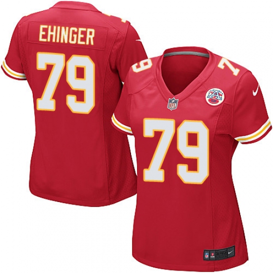 Women's Nike Kansas City Chiefs #79 Parker Ehinger Game Red Team Color NFL Jersey - Ujersey