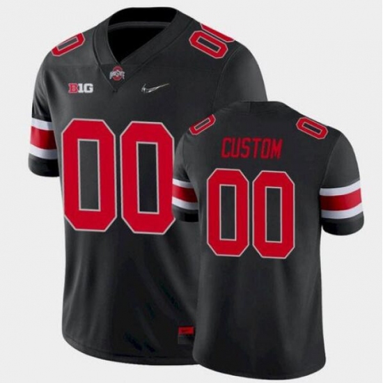 Men's Ohio State Buckeyes Active Player Custom Black Vapor Untouchable Limited Stitched Football Jersey - Ujersey