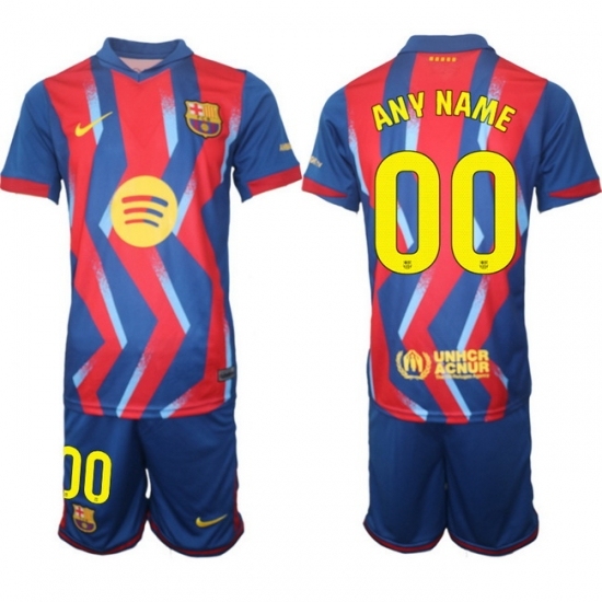 Men FC Barcelona 2026 Soccer Jerseys RedBlue CUSTOM - Ujersey