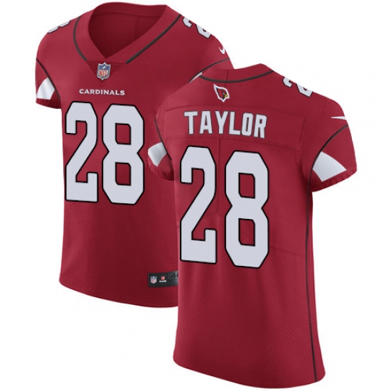Men's Nike Arizona Cardinals #28 Jamar Taylor Red Team Color Vapor Untouchable Elite Player NFL Jersey - Ujersey