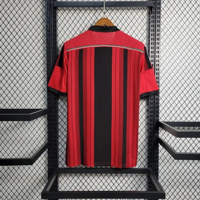 AC Milan Retro Soccer Jersey Home Custom Shirt 2014/15 - ujerseystore