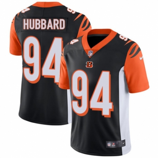 Youth Nike Cincinnati Bengals #94 Sam Hubbard Black Team Color Vapor Untouchable Elite Player NFL Jersey - Ujersey