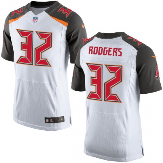 Men's Nike Tampa Bay Buccaneers #32 Jacquizz Rodgers Elite White NFL Jersey - Ujersey