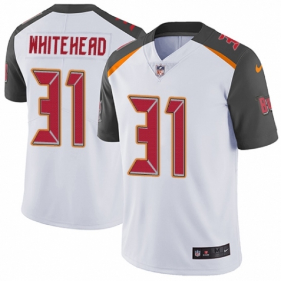 Youth Nike Tampa Bay Buccaneers #31 Jordan Whitehead White Vapor Untouchable Elite Player NFL Jersey - Ujersey