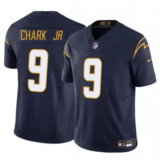 Men's Los Angeles Chargers #9 DJ Chark Jr Navy 2024 F.U.S.E. Vapor Limited Football Stitched Jersey - Ujersey