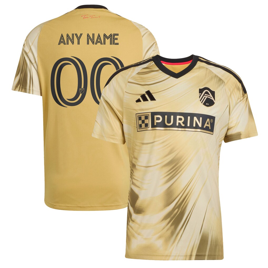 Men's St. Louis CITY SC adidas Yellow 2026 The Tina Turner Kit Replica Custom Jersey - Ujersey