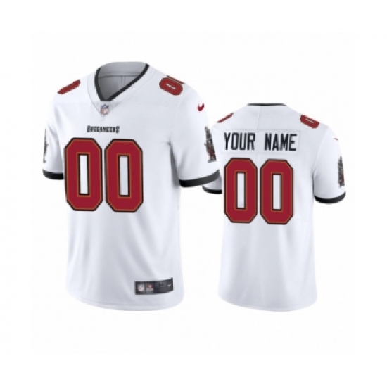 Tampa Bay Buccaneers Custom White 2020 Vapor Limited Jersey - Ujersey