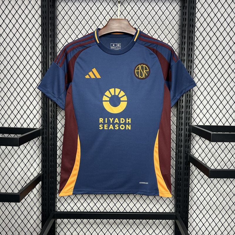 Roma Soccer Jersey Third Away Custom Shirt 2024/25 - ujerseystore
