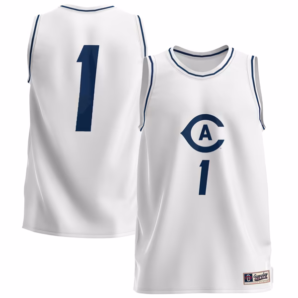 Youth GameDay Greats White UC Davis Aggies Lightweight Collegiate Basketball Fashion Jersey - Ujersey