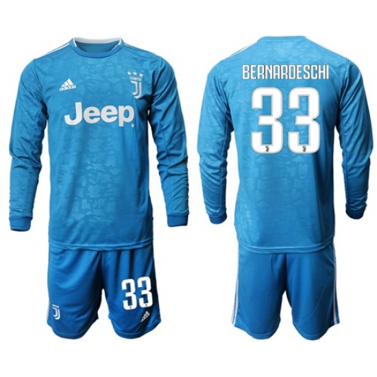 Juventus #33 Bernardeschi Third Long Sleeves Soccer Club Jersey