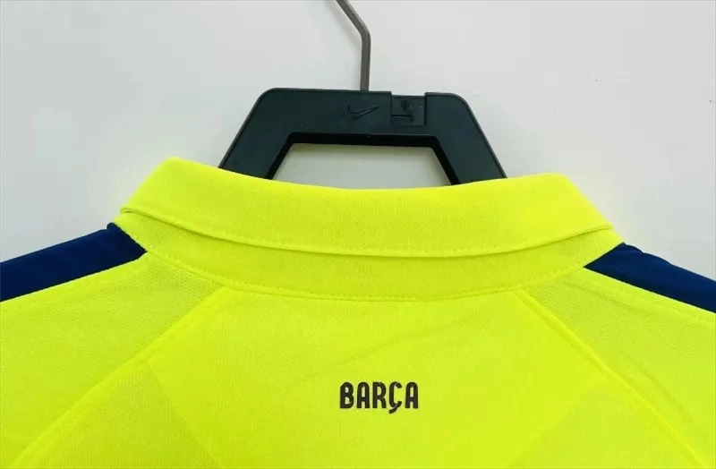 Barcelona Retro Jersey Third Away Soccer Shirt 2014-15