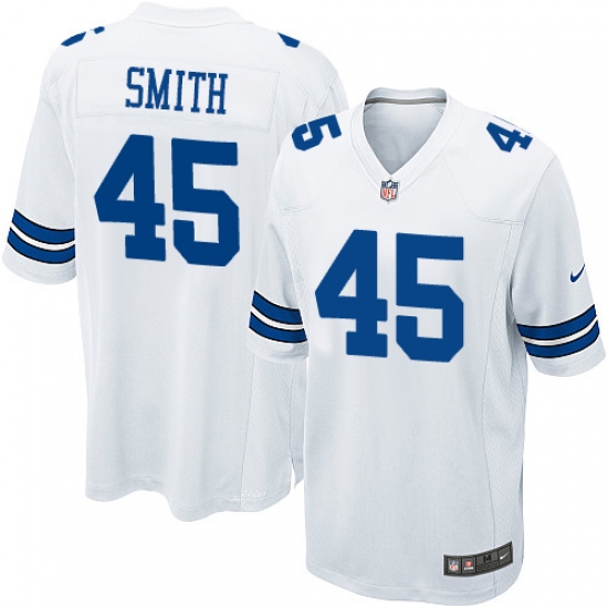 Men's Nike Dallas Cowboys #45 Rod Smith Game White NFL Jersey - Ujersey