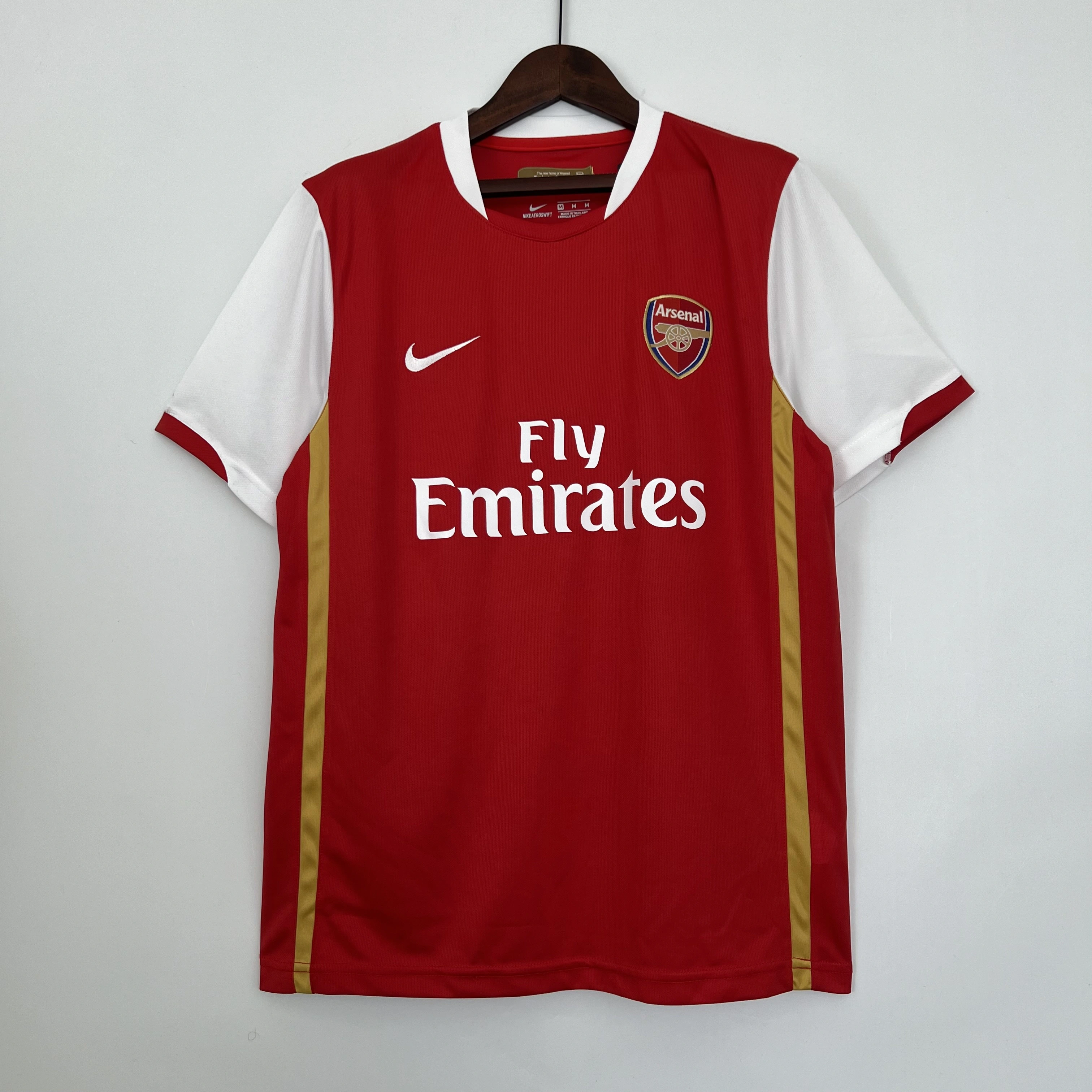 Arsenal Soccer Retro Jersey Home Custom Shirt 2006-08 - ujerseystore