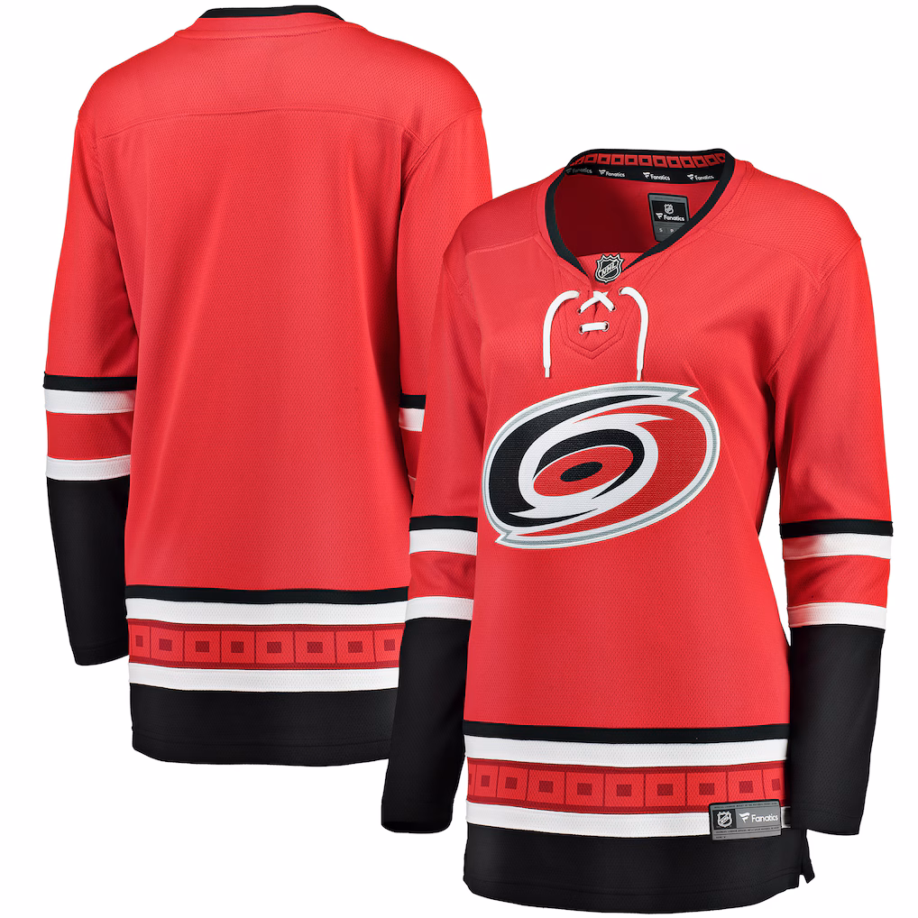 Women's Carolina Hurricanes Fanatics Red Alternate Breakaway Jersey - Ujersey