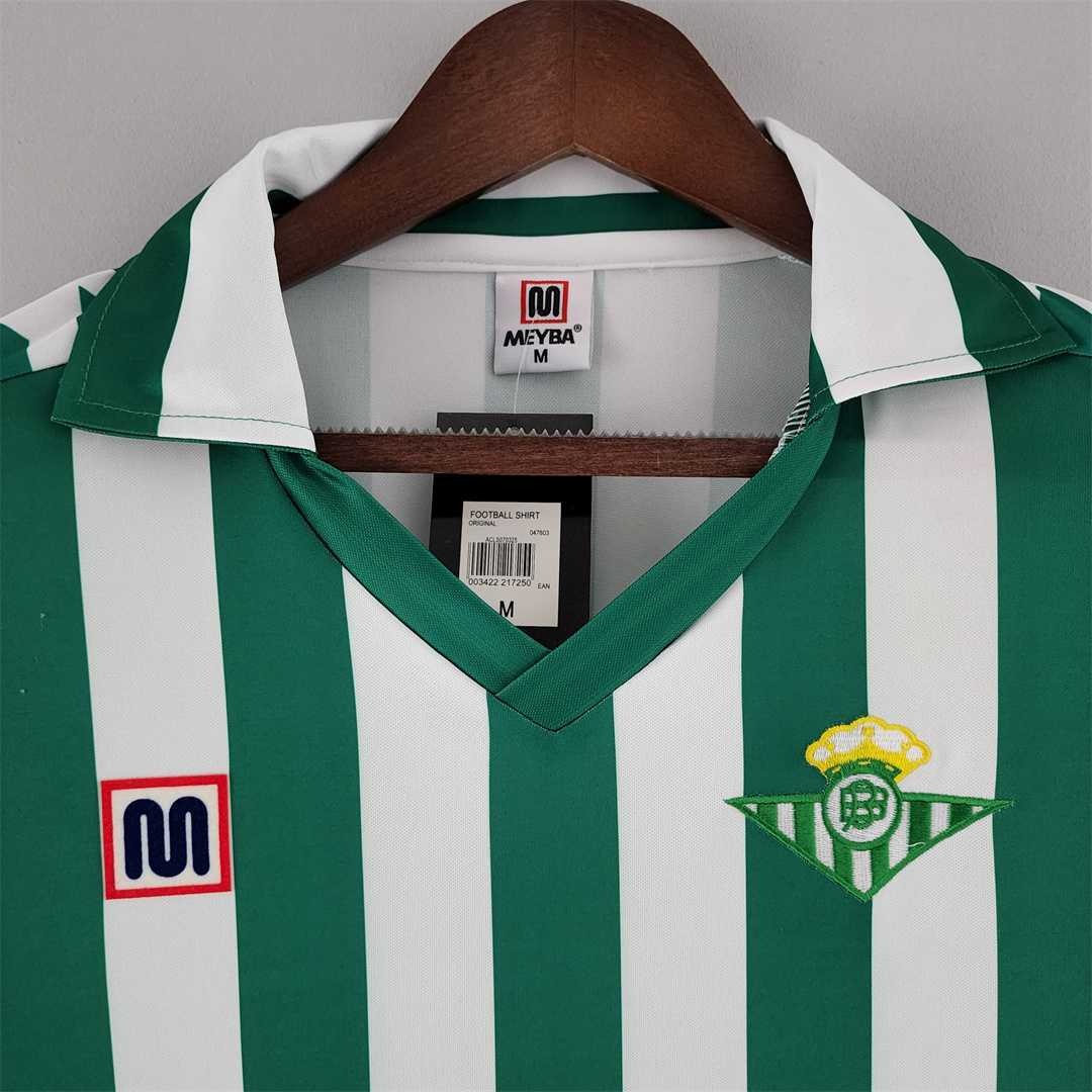Real Betis Retro Jersey Home Soccer Shirt 1982/85 - U-jersey