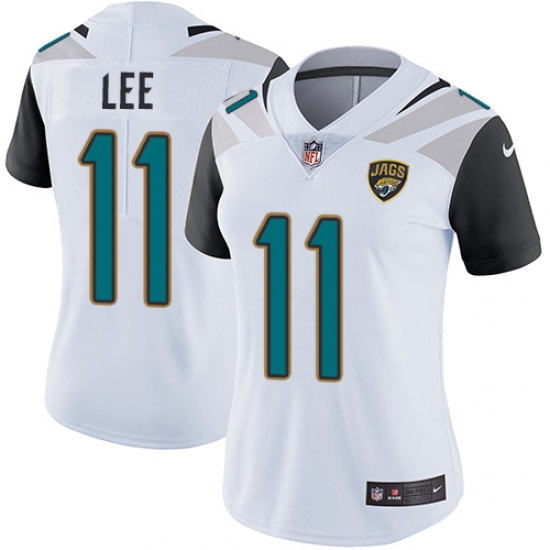 Women's Nike Jacksonville Jaguars #11 Marqise Lee White Vapor Untouchable Limited Player NFL Jersey - Ujersey