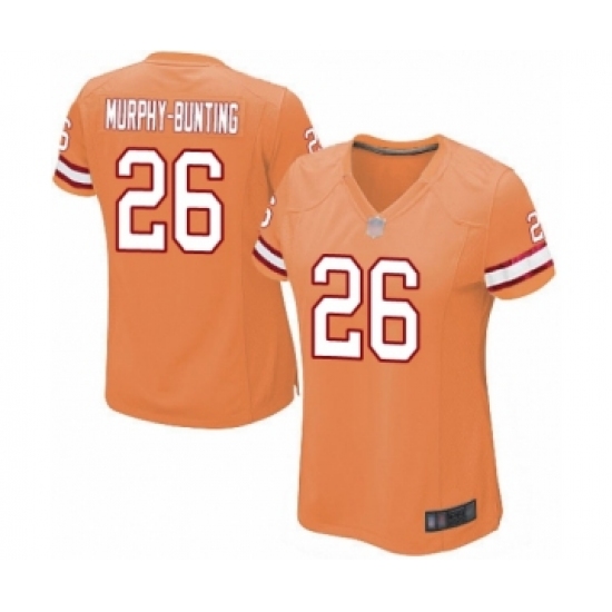 Women's Tampa Bay Buccaneers #26 Sean Murphy-Bunting Game Orange Glaze Alternate Football Jersey - Ujersey