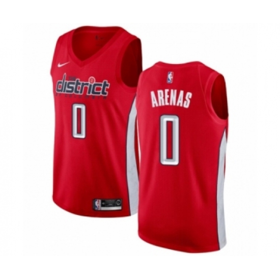 Youth Nike Washington Wizards #0 Gilbert Arenas Red Swingman Jersey - Earned Edition - Ujersey