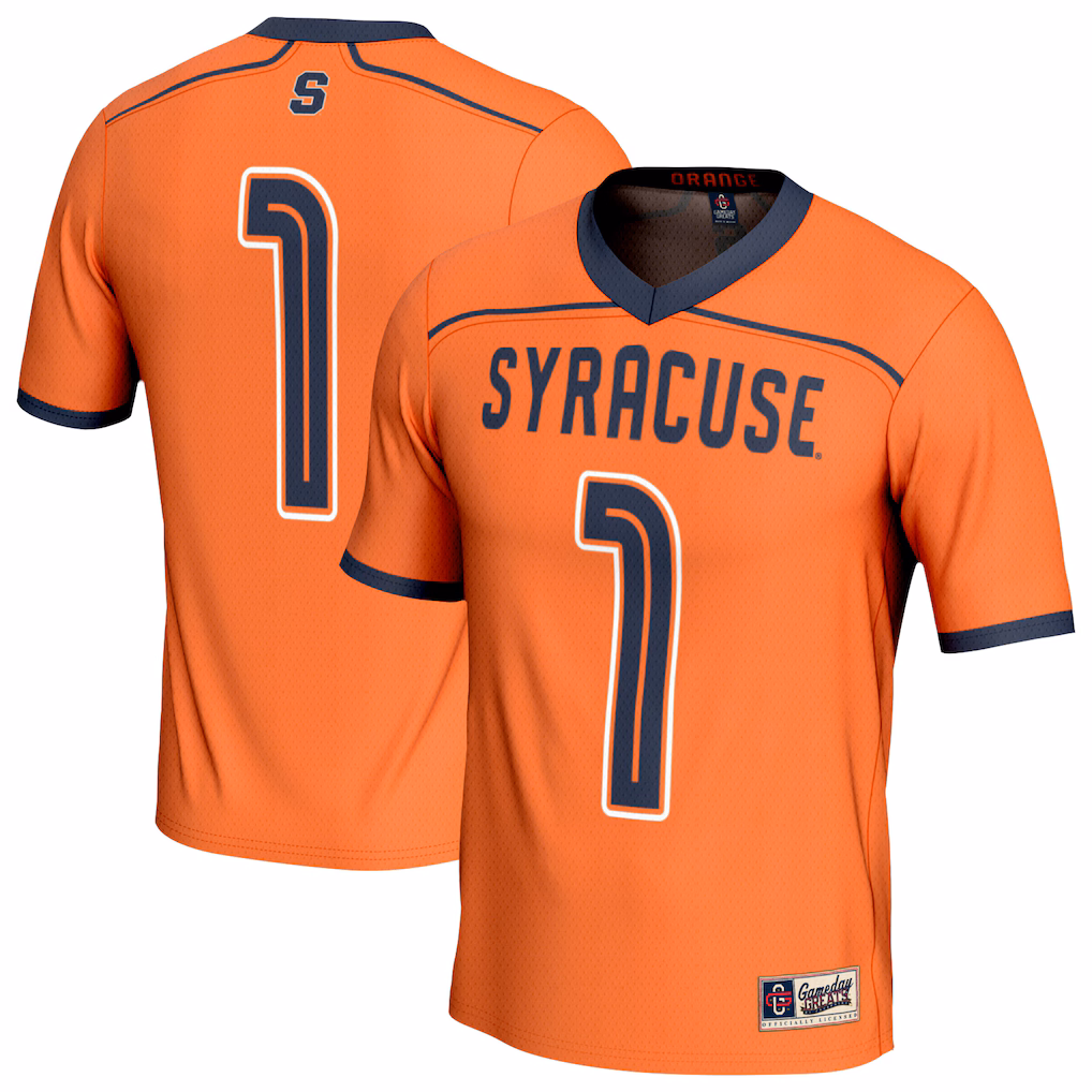 Youth GameDay Greats Orange Syracuse Orange Lightweight Men's Lacrosse Fashion Jersey