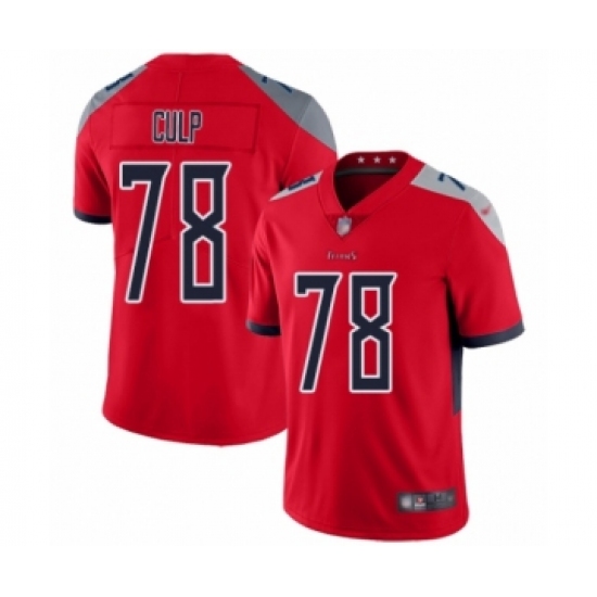 Youth Tennessee Titans #78 Jack Conklin Limited Red Inverted Legend Football Jersey - Ujersey