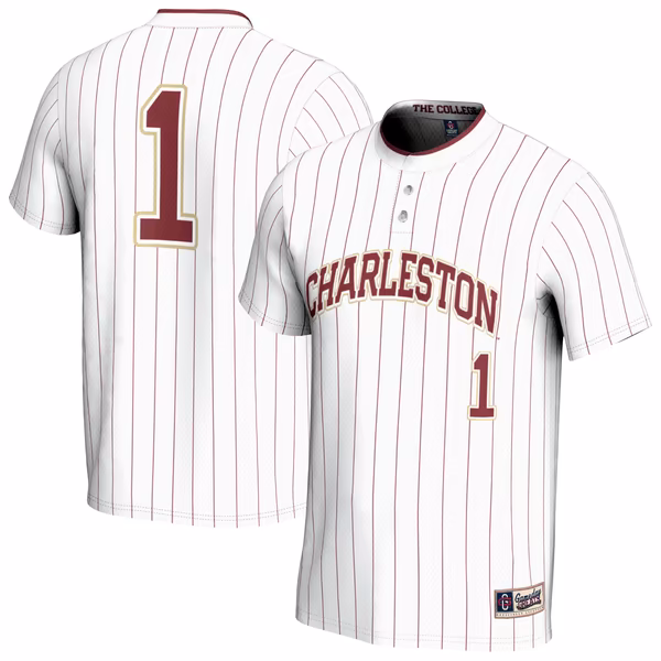Unisex GameDay Greats White Charleston Cougars Lightweight Collegiate Softball Fashion Jersey - Ujersey