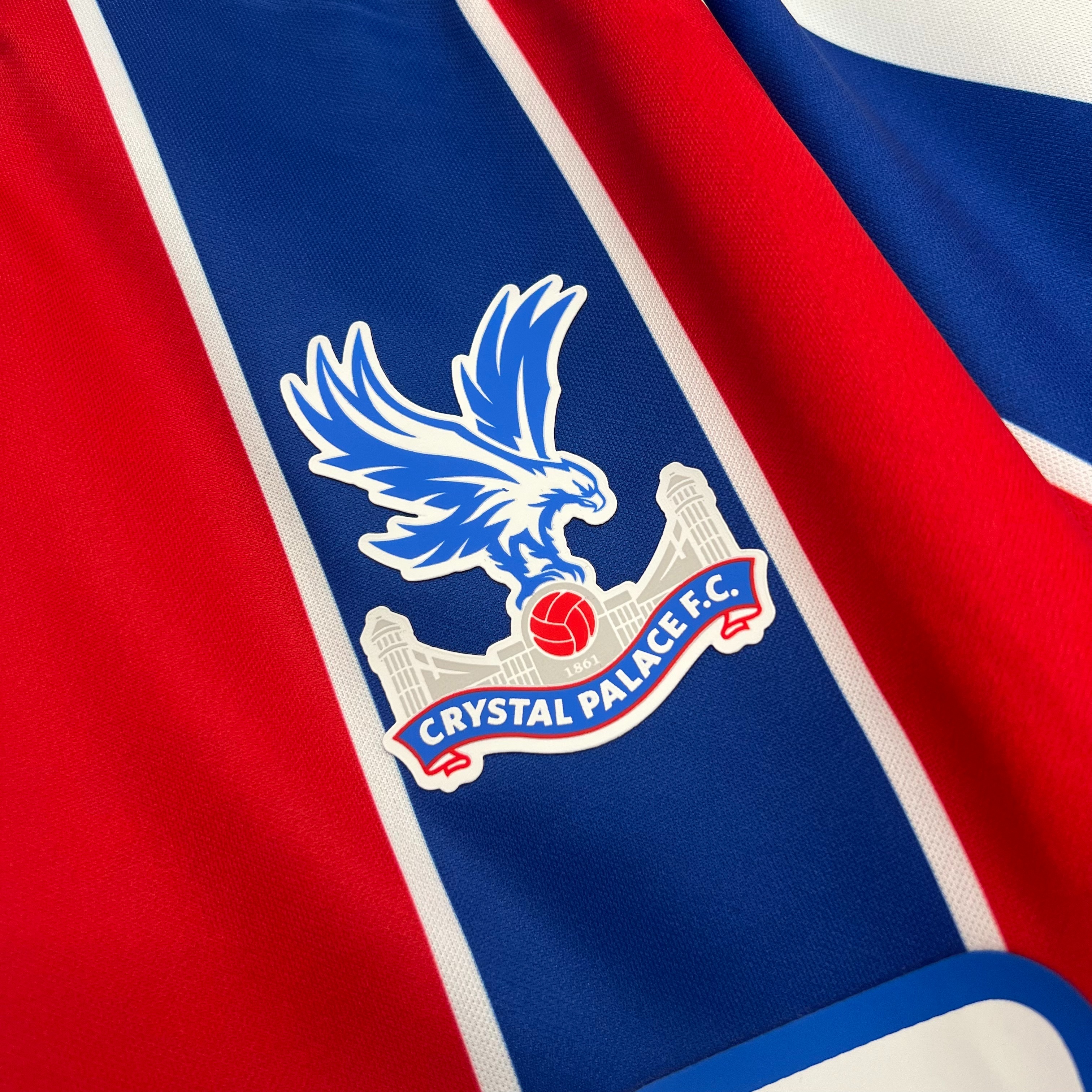 Crystal Palace Football Jersey Home Custom Shirt 2025/26 - ujerseystore