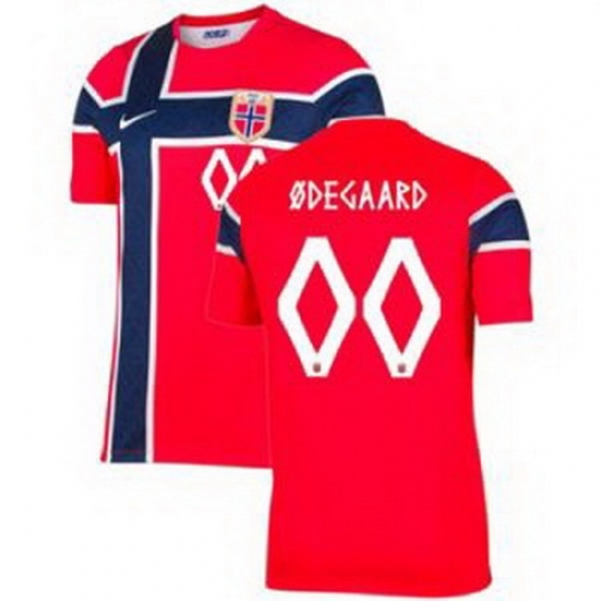 Women 00 Norway Custom 2026 Home Stadium Replica Jersey 1 - Ujersey