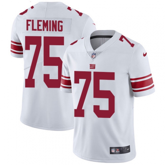 Nike New York Giants #75 Cameron Fleming White Men's Stitched NFL Vapor Untouchable Limited Jersey - Ujersey
