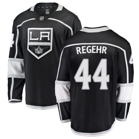 Youth Los Angeles Kings #44 Robyn Regehr Authentic Black Home Fanatics Branded Breakaway NHL Jersey - Ujersey