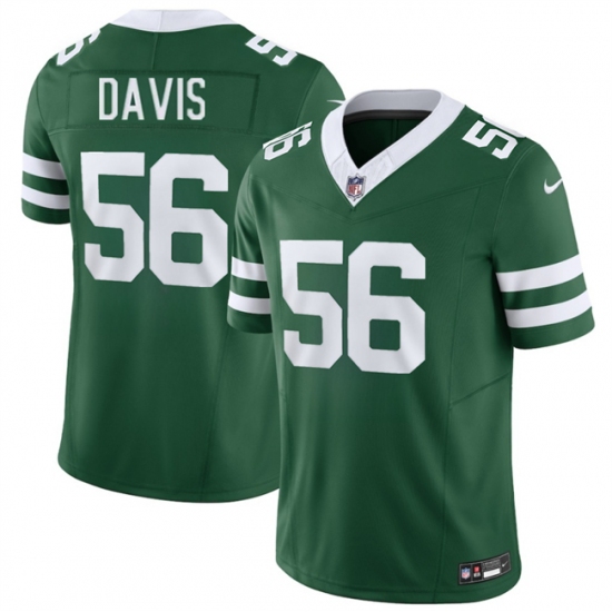 Men's New York Jets #56 Demario Davis Green 2026 F.U.S.E. Vapor Untouchable Limited Stitched Jersey - Ujersey