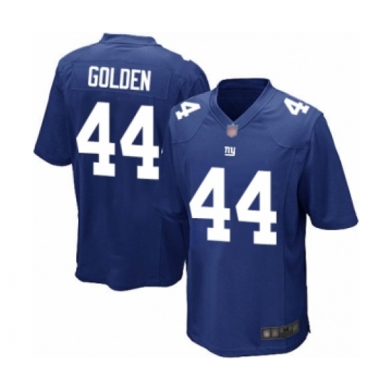 Men's New York Giants #44 Markus Golden Game Royal Blue Team Color Football Jersey - Ujersey
