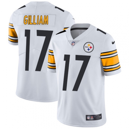 Youth Nike Pittsburgh Steelers #17 Joe Gilliam White Vapor Untouchable Limited Player NFL Jersey - Ujersey