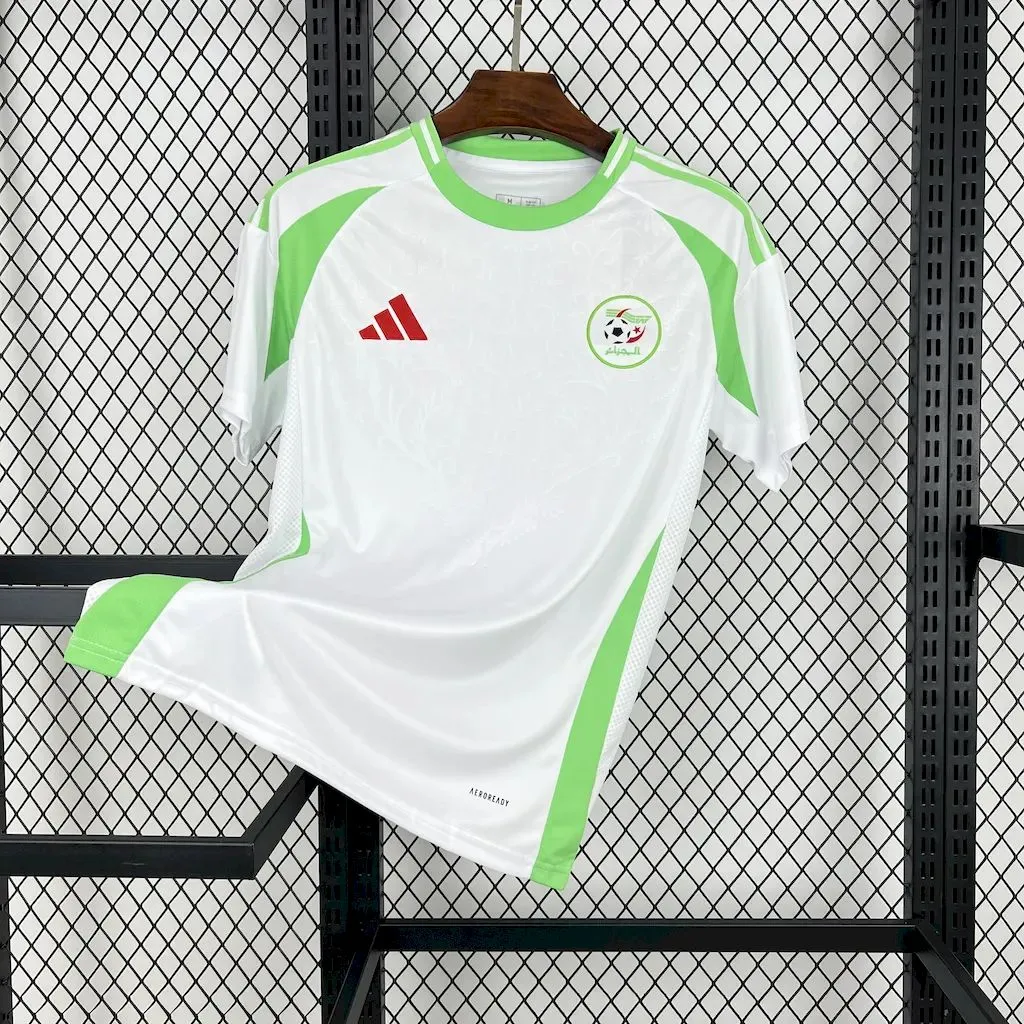 Algeria Soccer Jersey Home Custom Shirt 2024-25 - ujerseystore