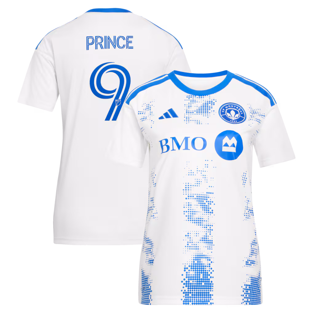 Women's CF Montreal Prince Owusu adidas White 2026 The Procure Jersey Replica Jersey