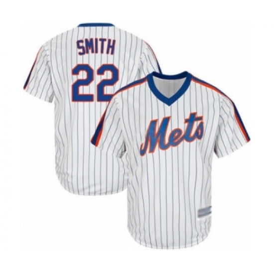 Youth New York Mets #22 Dominic Smith Authentic White Alternate Cool Base Baseball Player Jersey - Ujersey