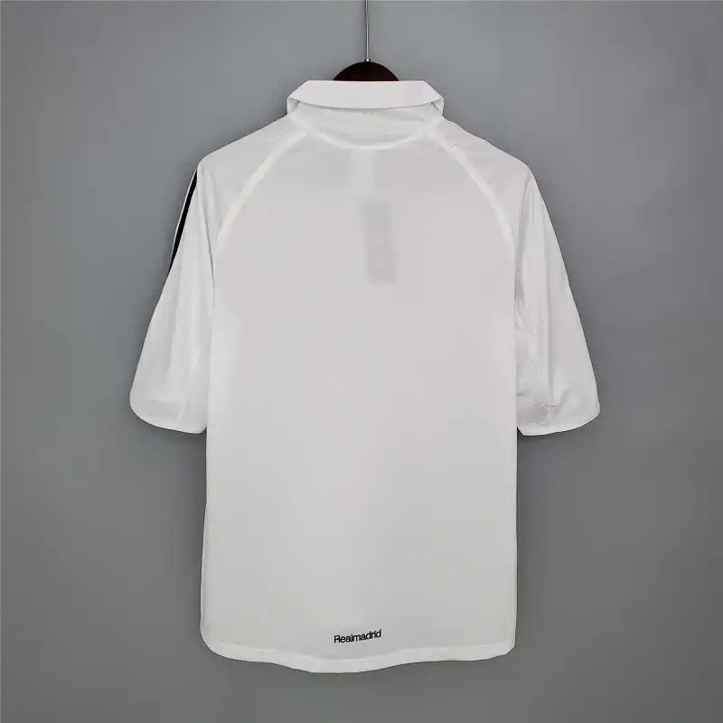 Real Madrid Retro Jersey Home Custom Soccer Shirt 2005-06 - ujerseystore