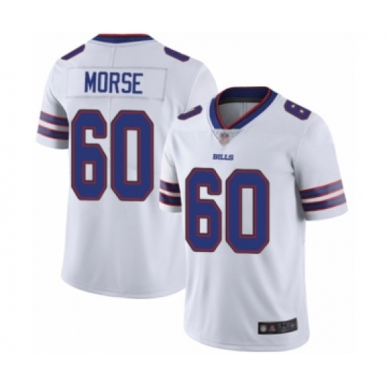 Youth Buffalo Bills #60 Mitch Morse White Vapor Untouchable Limited Player Football Jersey - Ujersey