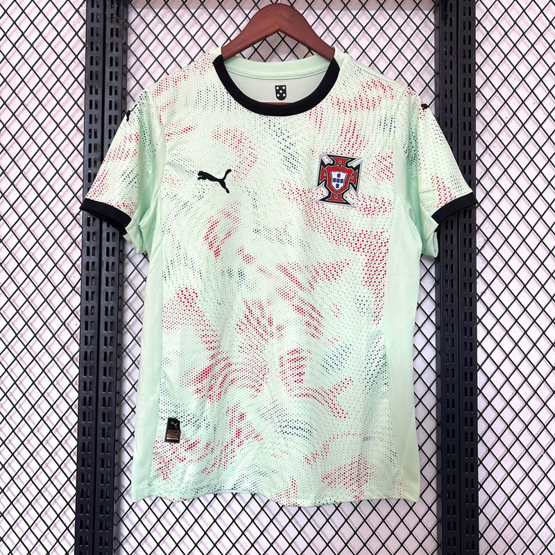 Portugal Soccer Jersey Third Away Custom Shirt 2025 - ujerseystore