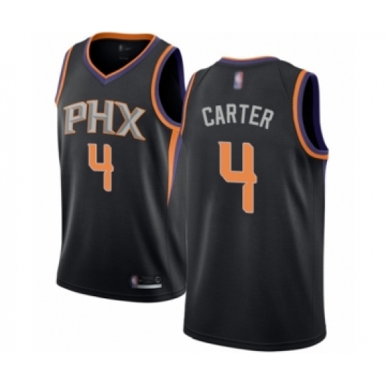 Youth Phoenix Suns #4 Jevon Carter Swingman Black Basketball Jersey Statement Edition - Ujersey