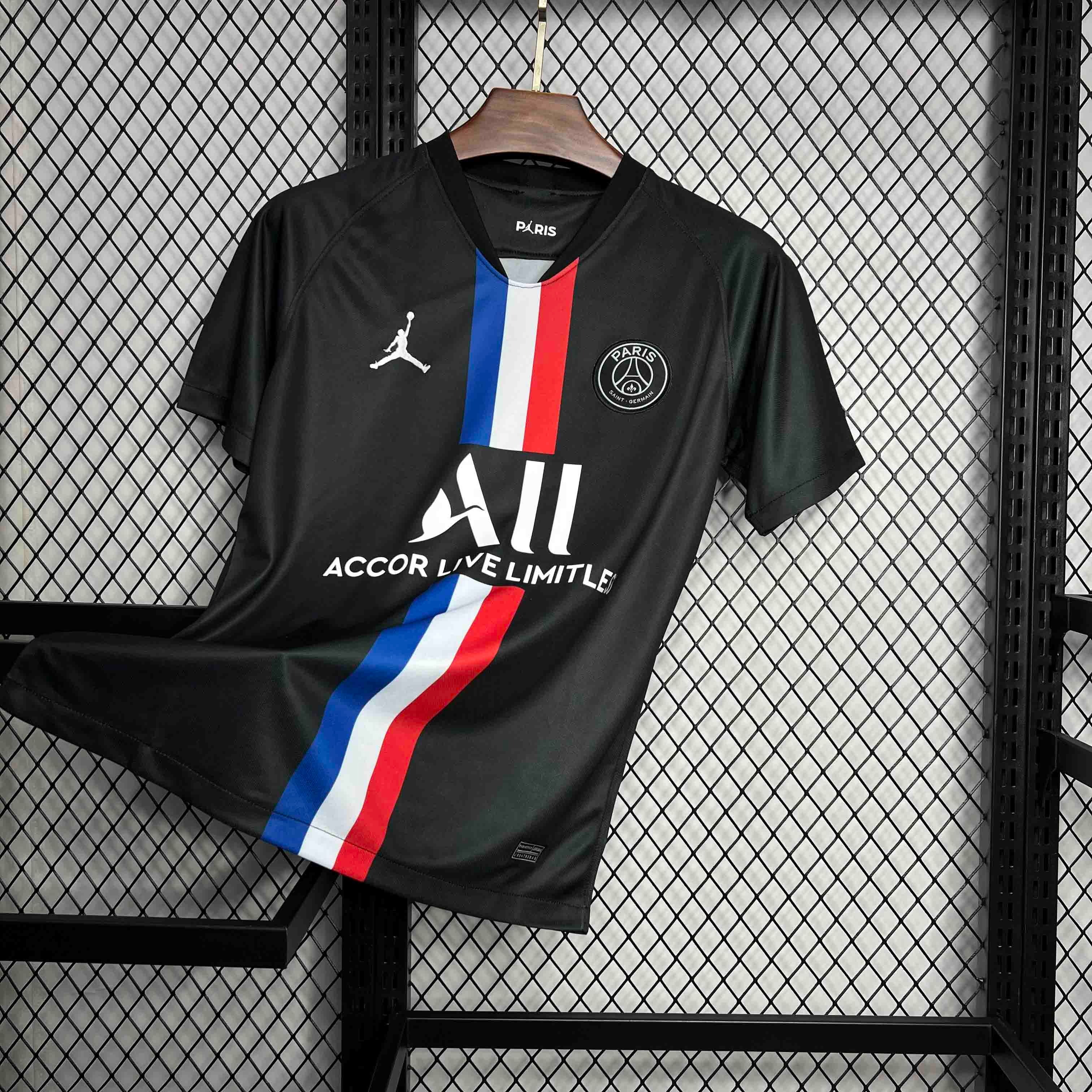 PSG Retro Jersey Fourth Away Soccer Shirt 2019/20 - Ujersey NHL