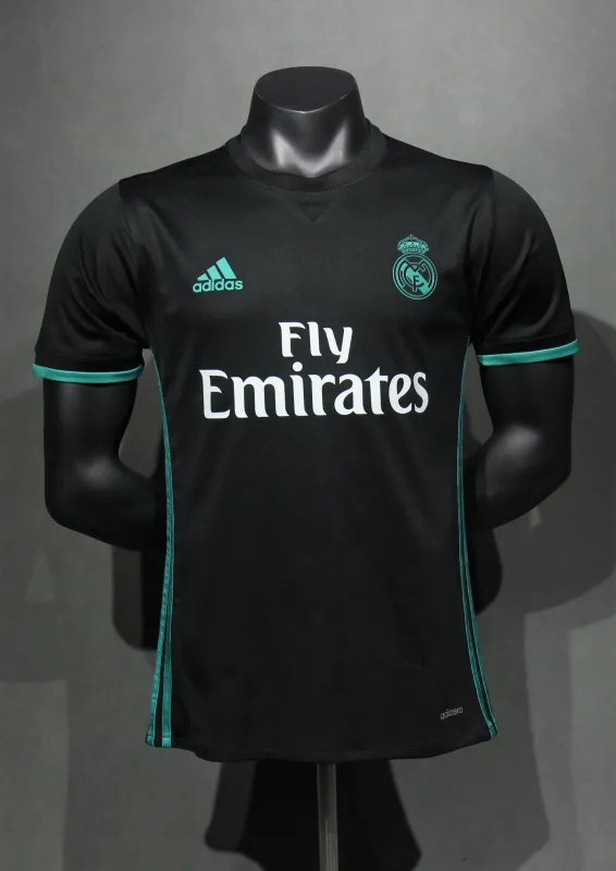 Real Madrid Retro Jersey Away Soccer Shirt 2017/18 - Ujersey NHL