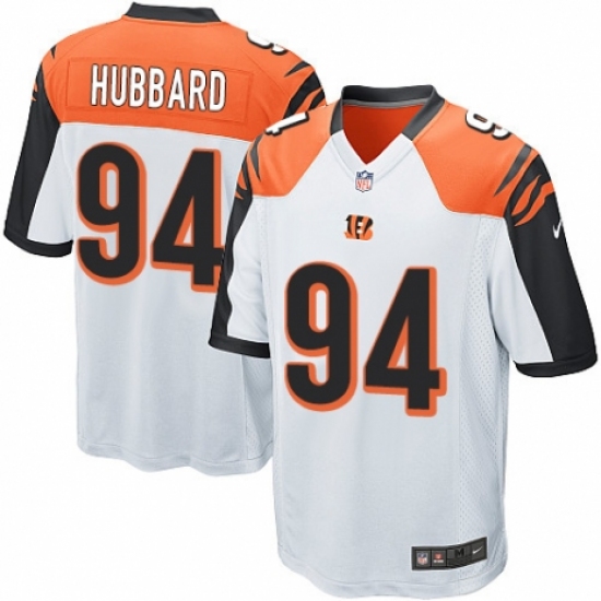 Men's Nike Cincinnati Bengals #94 Sam Hubbard Game White NFL Jersey - Ujersey