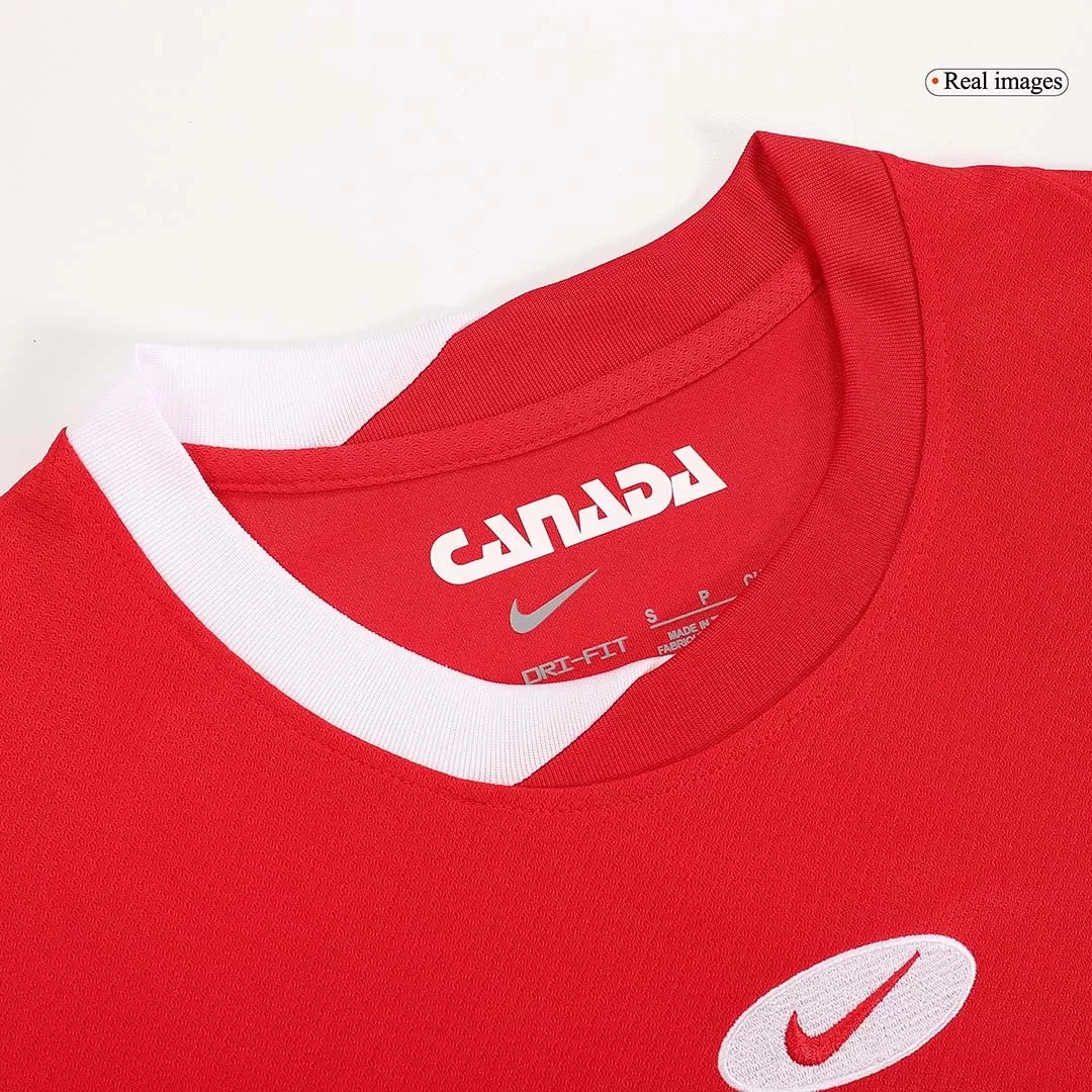 Canada Soccer Jersey Home Custom Shirt Copa America 2024 - ujerseystore
