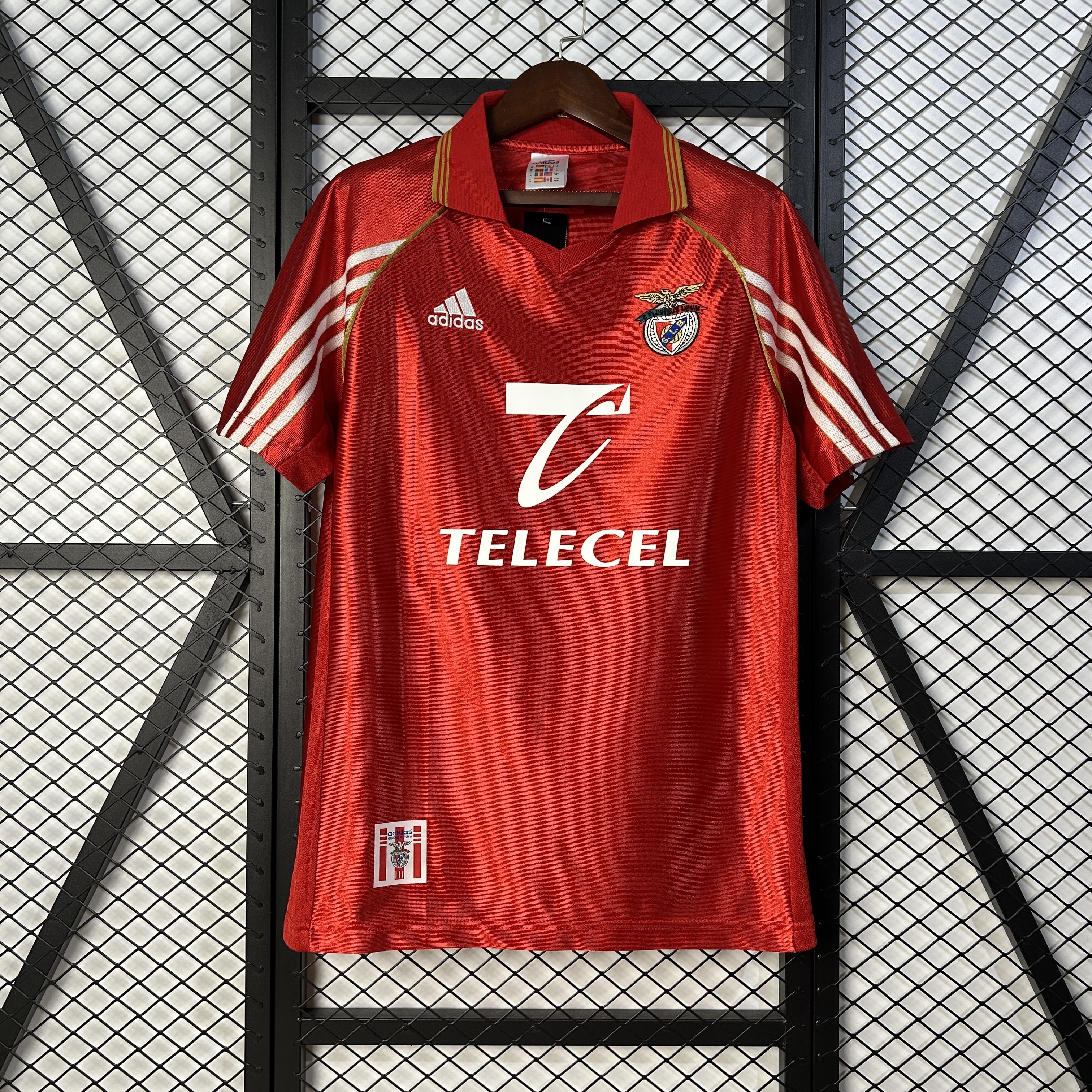 Benfica Retro Soccer Jersey Home Custom Shirt 1998/1999 - ujerseystore