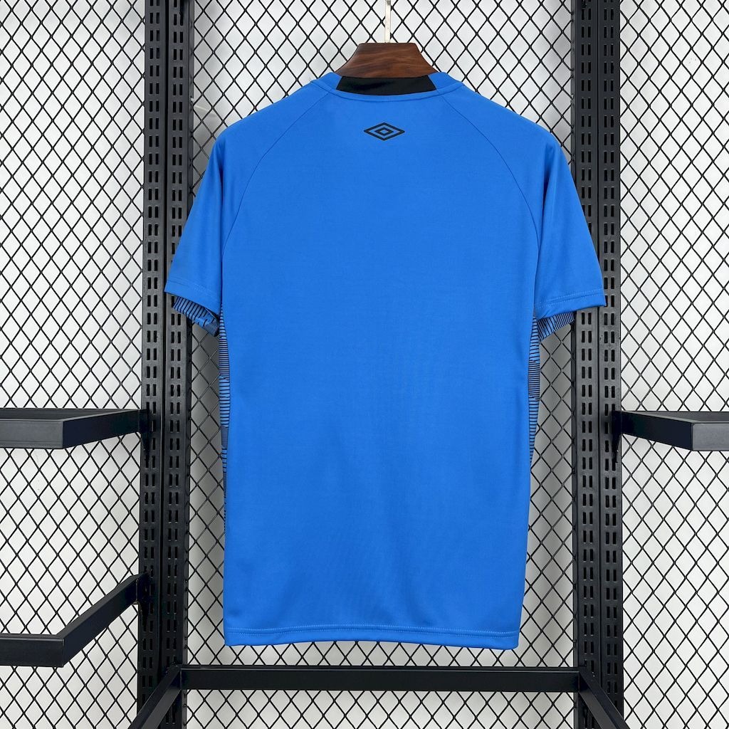 Santos FC Soccer Jersey Blue Goalkeeper Custom Shirt 2025 - ujerseystore
