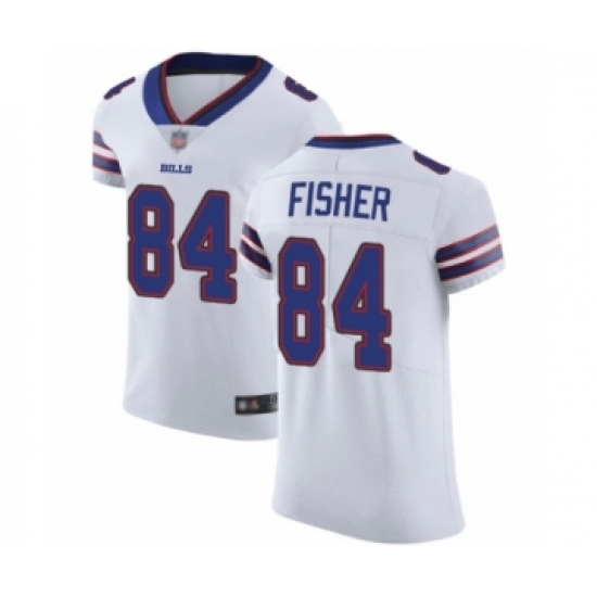 Men's Buffalo Bills #84 Jake Fisher White Vapor Untouchable Elite Player Football Jersey - Ujersey