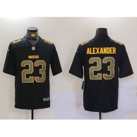 Men's Green Bay Packers #23 Jaire Alexander Limited Black Fashion Vapor Jersey - Ujersey